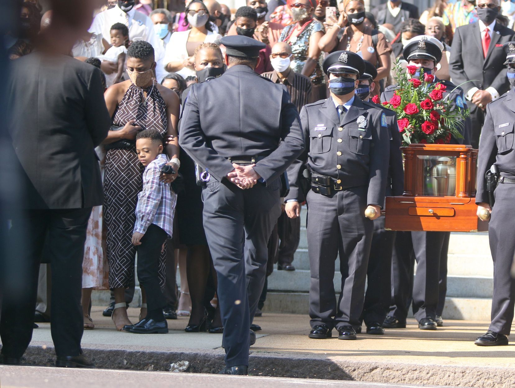 Memorial service for Officer Tamarris Bohannon